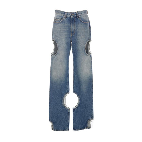 오프화이트 데님 스트레이트 팬츠 OWYA058C 99DEN001 4500