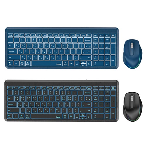 퓨전에프앤씨 INOTE KR100RB 무선 키보드 마우스 세트