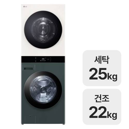 LG전자 트롬 오브제컬렉션 워시타워 WL22GEZU