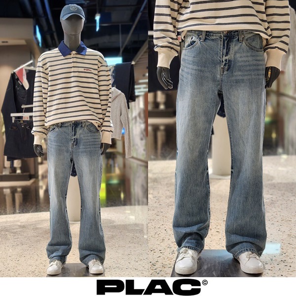 플랙 VINTAGE FLARED JEANS K07 MID WSHD PJTF5DUK075