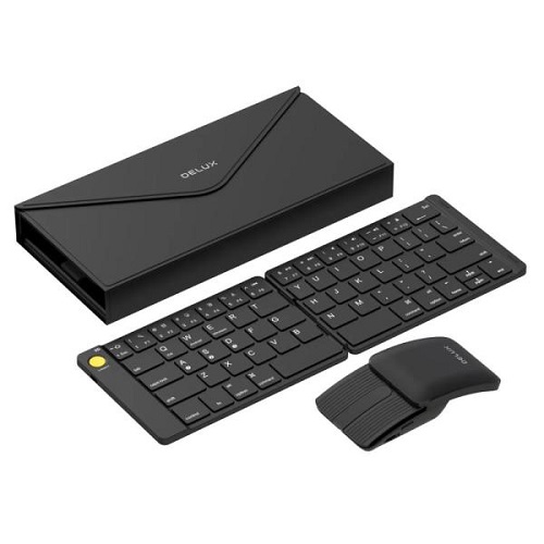 DELUX  PockCombo 무선 키보드 마우스 세트