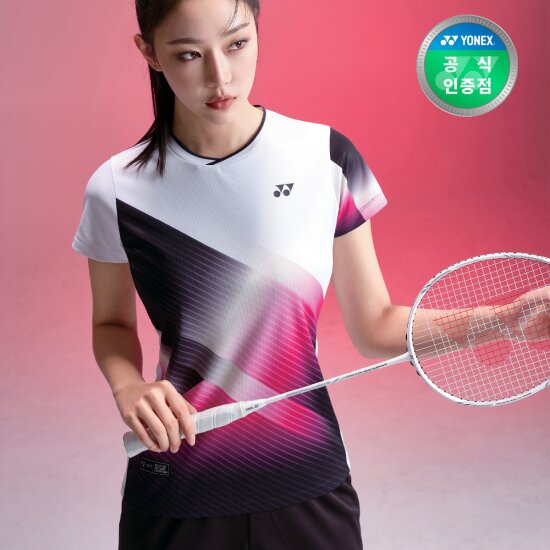 요넥스  배드민턴 반팔 티셔츠 게임웨어 241TS034F