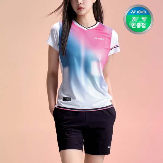요넥스  배드민턴 반팔 티셔츠 게임웨어 241TS010F