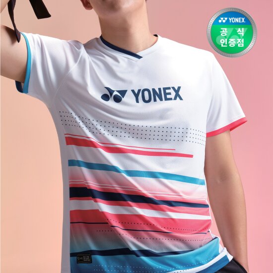 요넥스  배드민턴 반팔 티셔츠 241TS013M