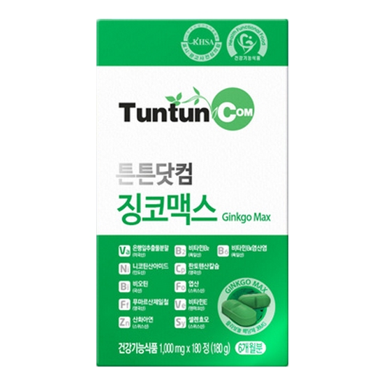 노바렉스 튼튼닷컴 징코맥스 180정