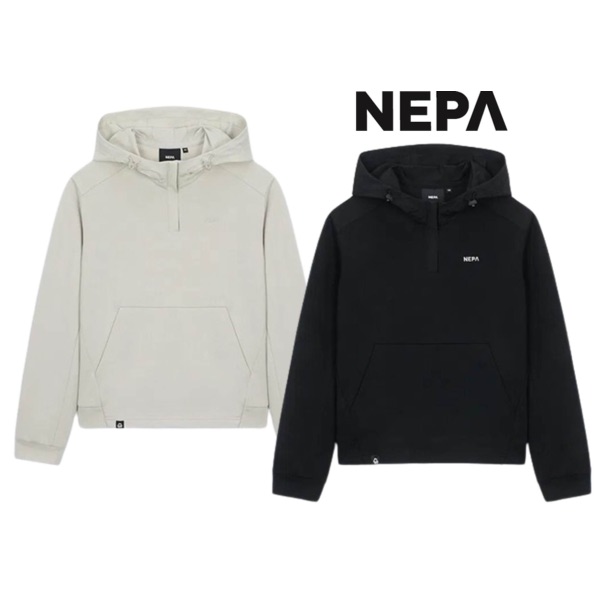 네파  티셔츠 에센셜 블럭 하이브리드 후드티셔츠 7K26062