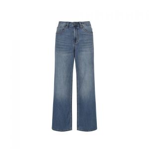 올젠 여성 쿨맥스 와이드 데님 팬츠 ZLE5DP2301