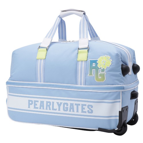 크리스패션 파리게이츠 로고 플라워 휠 보스턴백 521D1BB201_BL