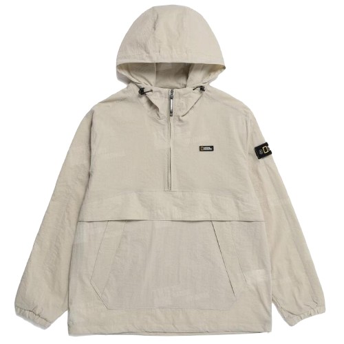 내셔널지오그래픽 디머 우븐 트레이닝 후디 아노락 점퍼 N231UFT040