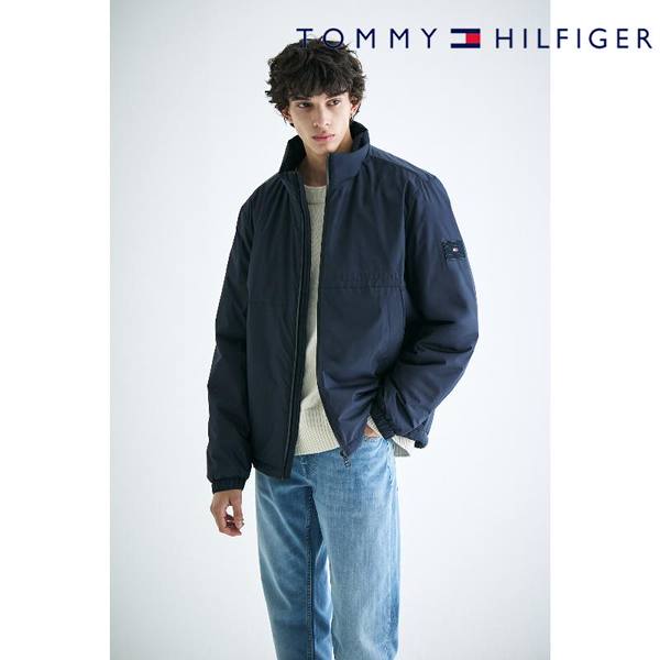 타미힐피거 포틀랜드 스탠드 칼라 재킷_T12E0WOT020MT1