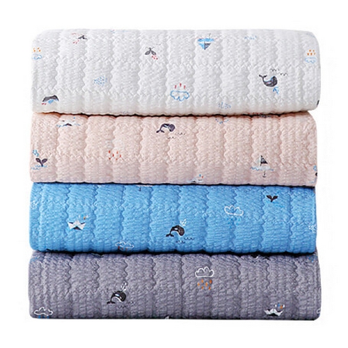 더온 여름 바다잇츠 시어서커 고정밴딩형 침대패드