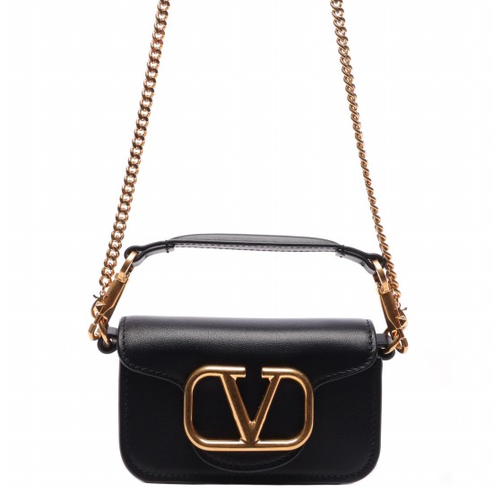 발렌티노 로코 마이크로 체인 크로스백 4W2P0Z28 ZXL 0NO