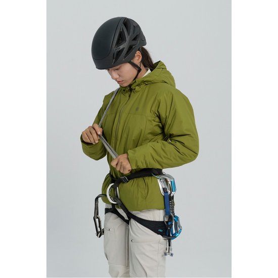 코오롱스포츠 히어로 프리마로프트 미드레이어 자켓 JKJJX24012OLI