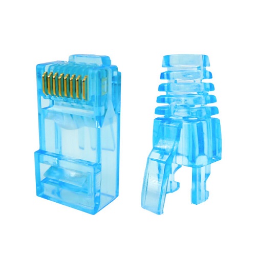 인네트워크  CAT.6 커넥터 + 부트 세트