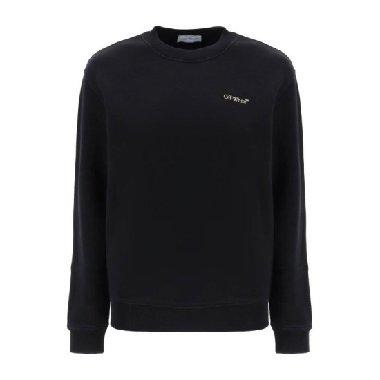 오프화이트 크루넥 디아그 모티브 맨투맨 OWBA055F 23JER003 1061