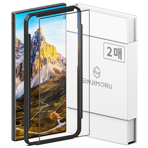 신지모루  갤럭시S24 신지글래스 2.5Dx 엣지 강화유리 보호필름