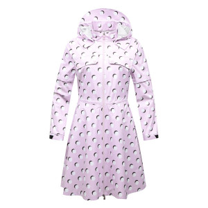 링스  패턴 레인코트 L21D1JR251_VO