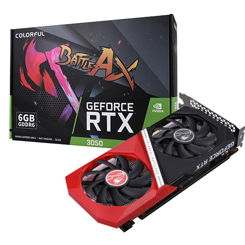 Colorful  지포스 RTX 3050 토마호크 DUO D6 6GB