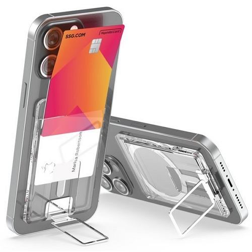 로랜텍  맥카톡 맥세이프 카드지갑 케이스 스탠드 거치대