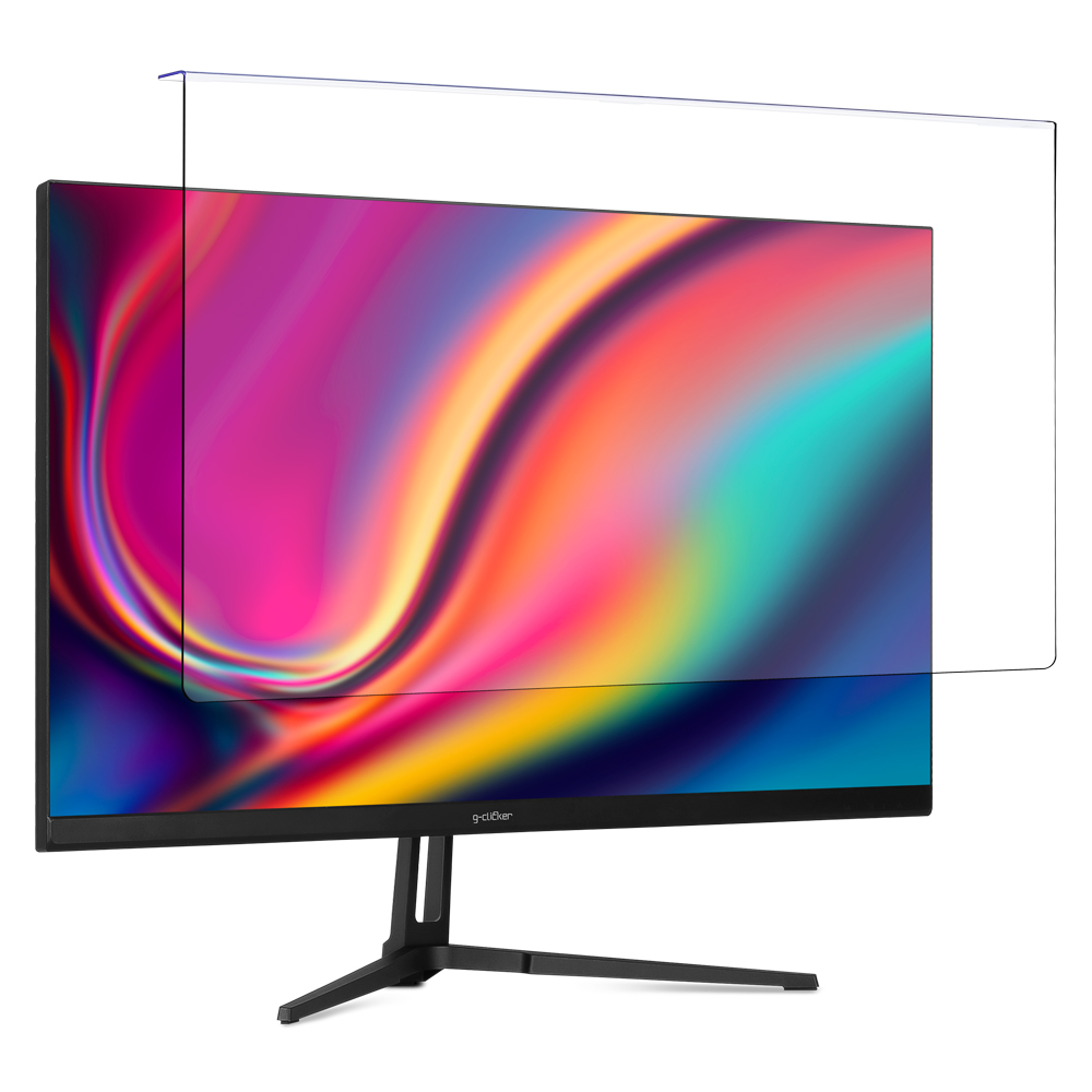 지클릭커  휴 쉴드 블루라이트 차단 거치형 모니터 필름
