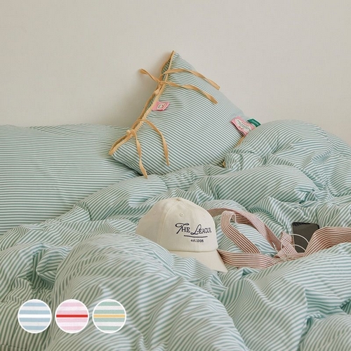 마틸라 리본케이크 먼지없는 차렵이불 패드세트