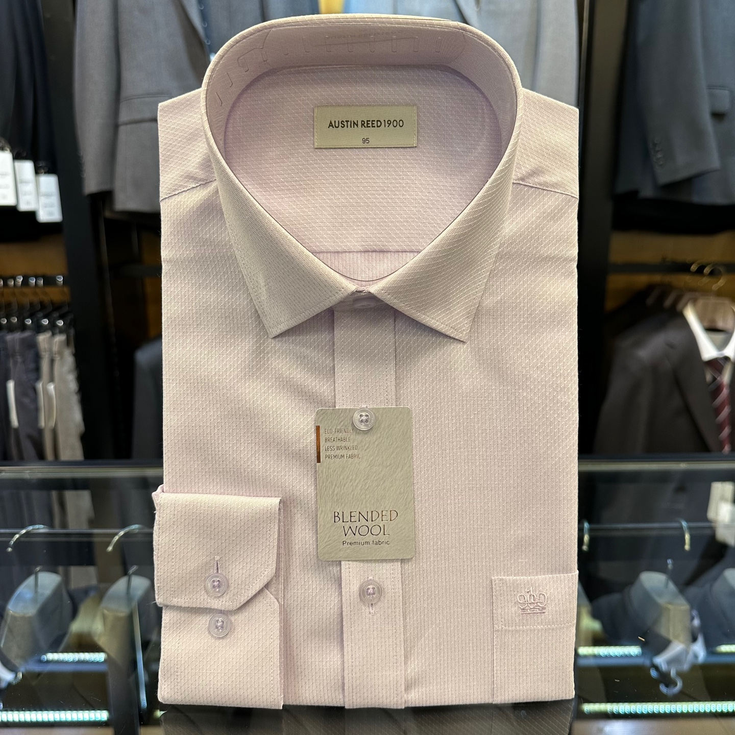 오스틴리드 블랜드울 긴팔 와이셔츠 ADL24135