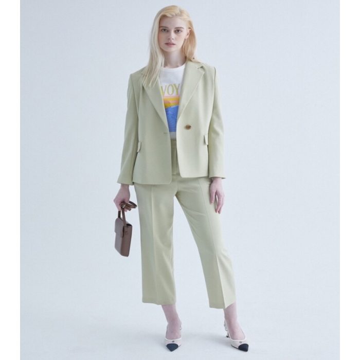 나이스클랍 원턱 백포인트 팬츠 N241XWP171