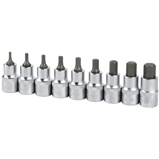 썬키 1/2인치 육각비트소켓 세트 SBS-12H (9pcs)