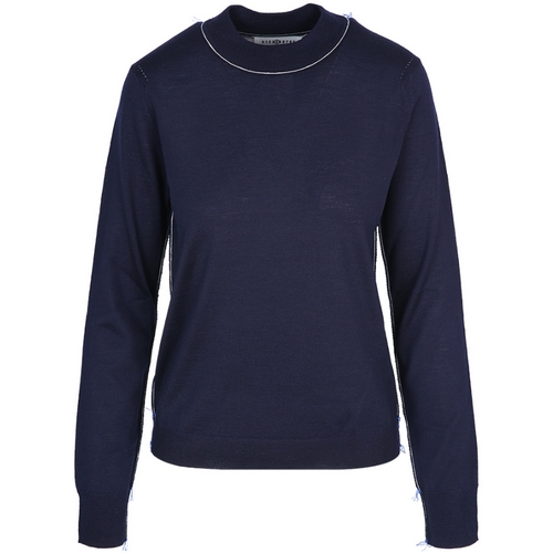 메종마르지엘라 백 스티치 울 니트 SI0HA0005 S17814