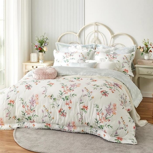 로라애슐리 플로리아 60수 면모달 누비 이불커버