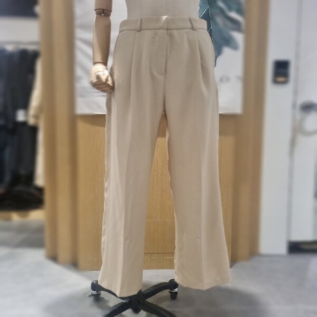 4CUS 비죠 윈턱 와이드 팬츠 FS4A7PT0075