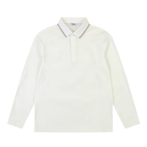 볼빅 에센셜 PQ 요꼬에리 긴팔 티셔츠 VMTSO292_OW