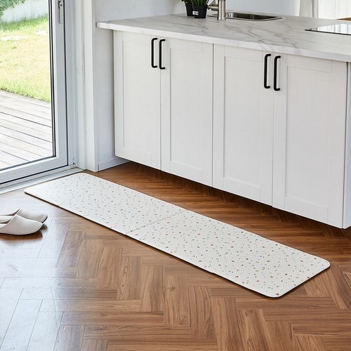 모던하우스 체크테라조 양면 주방매트