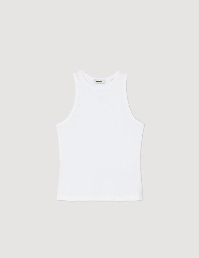 산드로 티셔츠 Top with embroidery SFPTS01459