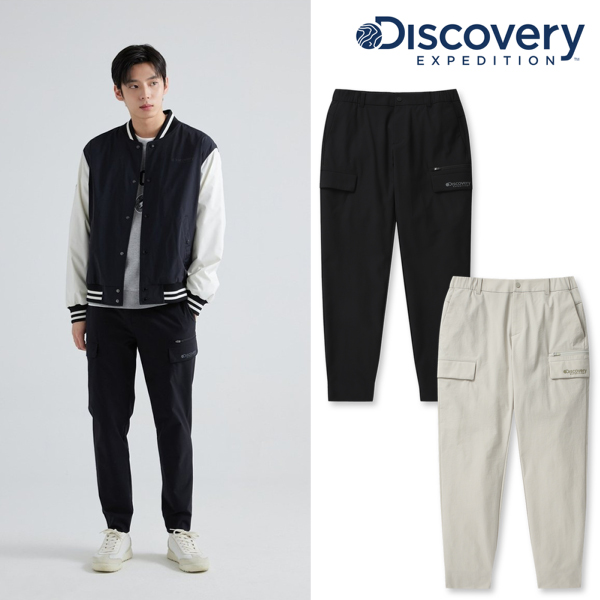 디스커버리익스페디션 하이스트레치 하프조거 카고팬츠 DMPTG3041-NBD