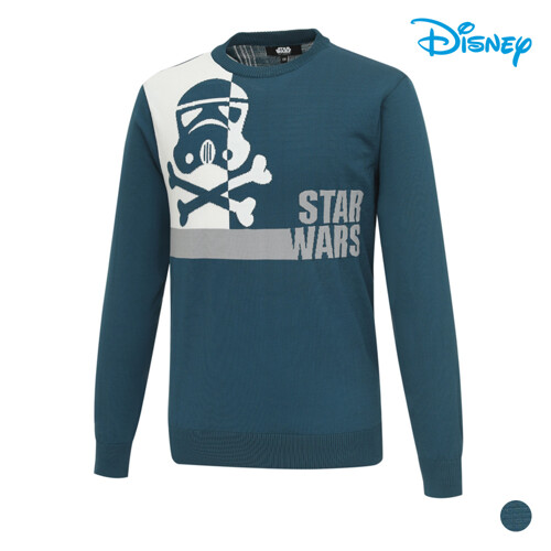 디즈니골프  스타워즈 라운드넥 니트 스웨터 DN1MKT001