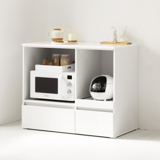 샤인 주방 홈바 오픈형 렌지대 1000