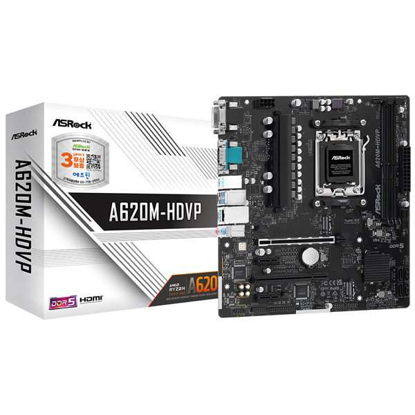 ASRock  A620M-HDVP 에즈윈