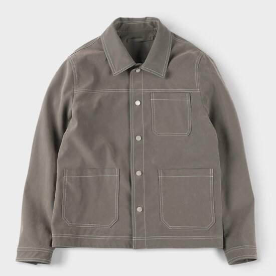 빠니깔레 탑스티치 에코레더 자켓 M-GPJP04