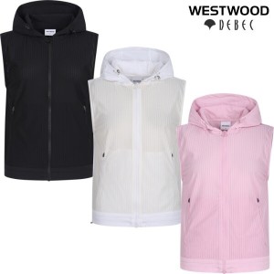 웨스트우드  트리코트 후드 베스트 WO2WTVT612