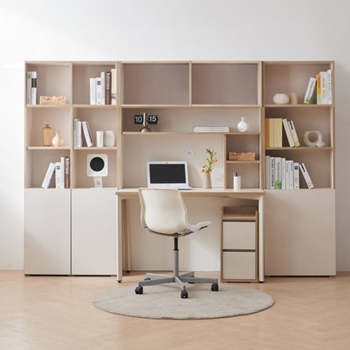 사사가구 글로우 오픈형 전면수납 5단 책장 책상