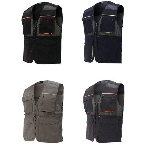 니더스  작업 조끼 V6