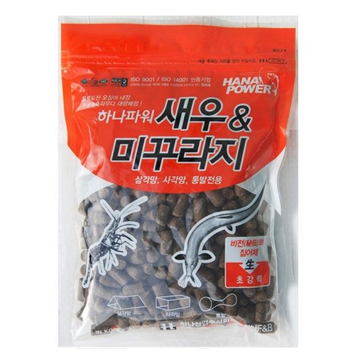 하나파워 새우 미꾸라지 집어제
