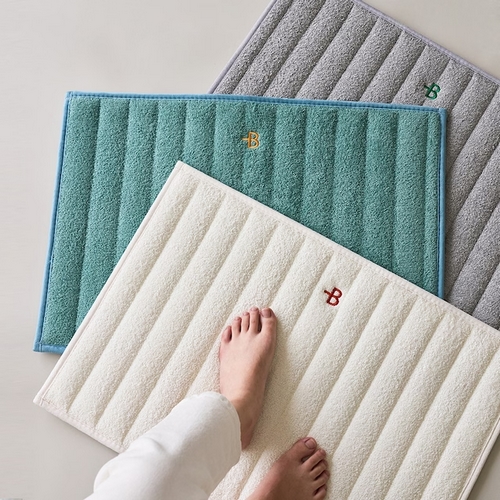 보웰 테리 타올 누빔 푹신한 발매트