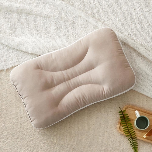 모던하우스 ON 부드럽고 낮은 목이 편안한 메쉬 경추베개 베이지
