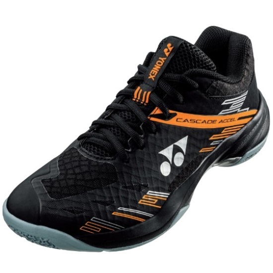 요넥스 파워쿠션 캐스케이드 엑셀 와이드 SHB-CA1WEX 블랙+오렌지