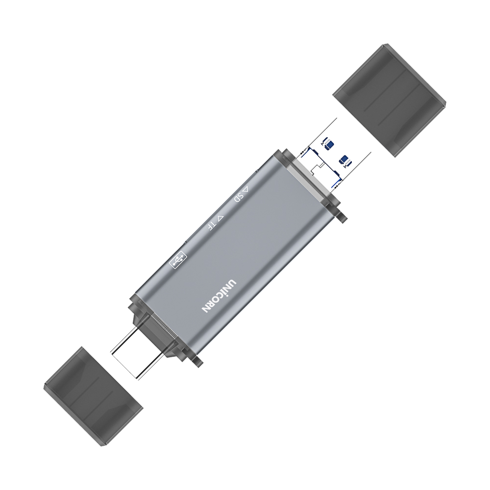 서진네트웍스 유니콘 XC-3000M 3 in 1 멀티 카드리더기