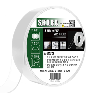 스코라  실리콘 양면 테이프 30mm