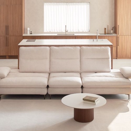 휴도 여유의 동백 스윙 패브릭 소파 4인용