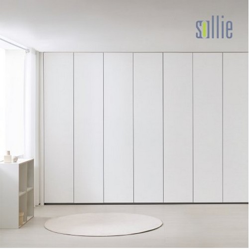 솔리에  플랫 무몰딩 붙박이장